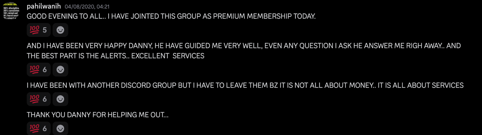 Member feedback about the Leyyon Academy community.